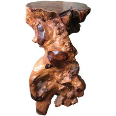 a piece of wood sitting on top of a table