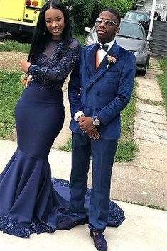 Blue Prom Outfits, Navy Blue Prom Suit, Blue Prom Suit, Prom Outfits For Guys, Outfits For Guys, Navy Blue Prom, Prom Suit, Prom Girl Dresses, Prom Suits