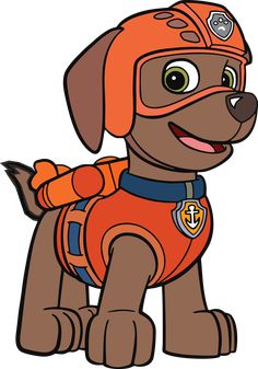 a cartoon dog wearing a helmet and goggles on it's back, sitting down