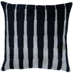 Handmade Luxury Black & White Velvet Decorative Throw Pillow Luxury Pillows Decorative, Black And White Pillows