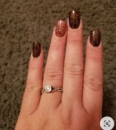 Fall Fingernails Autumn, Fall Nails Brown And Orange, November Nails Gel, Nails For Thanksgiving Fall, Fall Nails Orange Brown, Autumn Nails Colors Orange, Brown And Orange Nails Fall, Pretty Fall Nails Autumn, Fall Gel Nails Designs Autumn