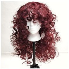 Discover stunning red hair ideas inspired by the enchanting Snow White with red hair. Transform your look with vibrant red hair color that captivates. Visit our website via the link above for more detailed information and to explore a variety of styles. #RedHair #SnowWhite #HairColor #BeautyTips #RedHairIdeas #FashionInspiration Hair References, Hair Color Burgundy, Curl Hair, Long Curly Wig, Cosplay Hair, Wig Stand, Hair Stylies, Hair Reference, Hair Length