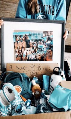 VSCO – goodvibesandhightides – Images Diy Best Friend Gifts, Cute Birthday Ideas, Birthday Gift Baskets, Cute Birthday Gift, Cadeau Diy, Birthday Box