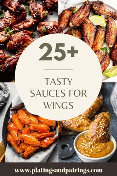 the top 25 tasty sauces for wings