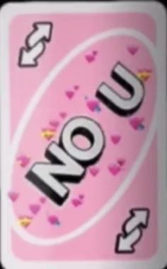 the word uno is written in large letters on a pink background with hearts and arrows