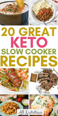 20 great keto slow cooker recipes that are easy to make and delicious for the whole family