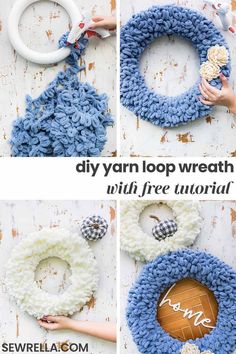 how to diy your own home decor with yarn