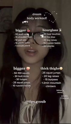 a woman with long hair and glasses has her face covered by the words bigger than you