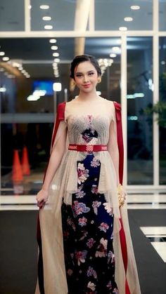 Batik Gown, Batik Dress Modern Gowns, Dress Wisuda, Dress Batik, Gaun Dress