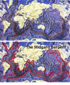 two maps showing the location of different rivers