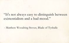 there is a quote written on the side of a white paper with black lettering that reads it's not always easy to distinguished