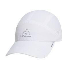 Top off your sporty style with this women's adidas Superlite Trainer 2 hat. FEATURES Curved brim Adjustable back closure Reflective accentsFIT & SIZE One size fit mostDETAILS 2.75-in. brim 100% recycled polyester Hand wash ImportedSUSTAINABILITY FEATURES Contains recycled polyesterSUSTAINABILITY FEATURES ITS-TW8103-GRS-01063200 Color: White. Gender: female. Age Group: adult. Adidas Sporty Baseball Cap With Curved Brim, Adidas Sporty Baseball Cap, Adjustable Adidas Hat, Adjustable Adidas Hat With Logo, Adidas Snapback Hats For Sports, Adidas Snapback Sports Hat, Adidas Sporty Baseball Cap With Curved Visor, Lightweight Sports Hat, Sporty Adidas Hats With Logo