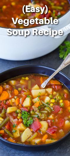 How to Make Vegetable Soup
What I love about this soup is that it comes together in one pot and it’s super easy to make. With minimal mess and maximum flavor, you can’t get much better than that. Follow the simple steps below to be well on your way to a comforting bowl of veggie soup. Fast Vegetable Soup, We Vegetable Soup, Veggie Soup With Canned Veggies, Quick Vegetable Soup Recipes, Simple Veggie Soup Recipes, Vegetable Soup From Cans, Easy Vegetable Soup With Canned Vegetables, Best Vegetable Soup Recipes Ever