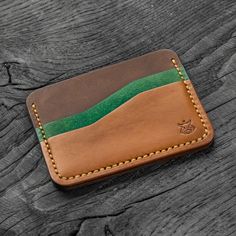 Handcrafted Leather Wallet, Small Leather Accessories, Leather Anniversary Gift, Leather Card Holder Wallet, Leather Anniversary, Men's Wallets