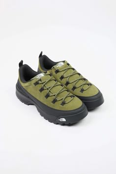 The North Face Glenclyffe Urban Low | Forest Olive/Black | Canoe Club Shoe Trends 2024, Canoe Club, Technical Design, Sneaker Design, Low Shoes, Funky Shoes, Shoe Inspo, Swag Shoes, 가을 패션