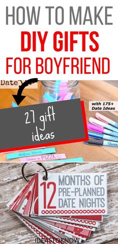 the ultimate guide to make diy gifts for boyfriends on valentine's day