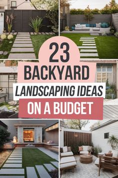 23 budget-friendly backyard landscaping ideas with stepping stones, cozy seating, and greenery. Patio Retreat, Garden Oasis