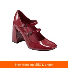 in stock Swim Trends, Statement Shoe, Block Heel Shoes, Mens Trends, Pump Dress, Marc Fisher, Luxe Gifts, Sleek Fashion, Women Trends