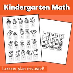 a printable lesson for children to learn how to use the numbers in this game