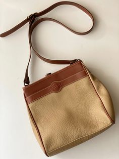 "This is an authentic E.S.PI.R.I.T Shoulder bag with great depth. An inside connected pouch with a zipper closure has an additional snap button closure as well. Interior pockets Approximate dimensions: Length 10\" Depth 10\" Width 3.5\"" Hobo Handbag, Hobo Bags, Ivy League, Hobo Handbags, Cute Bag, Plastic Bag, Purses And Handbags, Ivy, Pouch