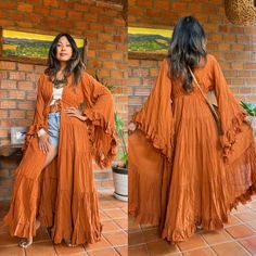 Maxi Dress And Kimono Outfits, Duster Cardigan Outfit Summer, Long Duster Cardigan Outfits, Duster Outfit Summer, Hippie Elegante Boho Style, Country Boho Outfit, Long Summer Cardigan, Boho Hippie Outfits, Duster Outfit