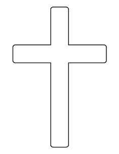 a black and white image of a cross