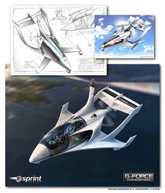 Concept and aesthetic study for 4 seater Gyrocopter Powered Parachute, Aerospace Design, Future Transportation, Private Aircraft, Drones Concept, Plane Design