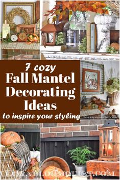 fall mantle decorating ideas to inspire your style