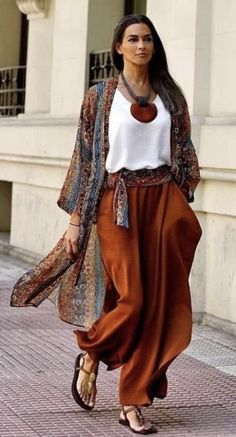 Mode Kimono, Boho Style Outfits