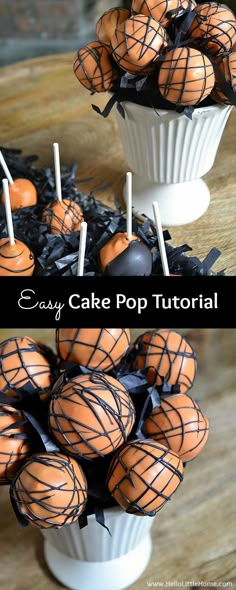 an easy cake pop recipe for halloween