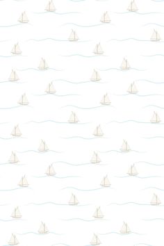 an image of a sailboat in the ocean on a white background wallpaper mural