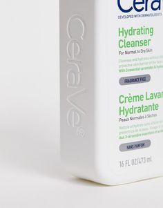 Face + Body by CeraVe For your AM/PM routine Soap-free, non-foaming lotion Suitable for normal to dry skin Specifically formulated for sensitive skin that is prone to irritation, including eczema Gentle, hydrating, fragrance-free formula Helps cleanse the skin without stripping it or leaving it feeling tight and dry Enriched with three essential ceramides and hyaluronic acid, designed to protect the skin's barrier Developed with dermatologists Product is non-returnable for hygiene reason Am Pm Routine, Cerave Hydrating Cleanser, Pm Routine, Hydrating Cleanser, Am Pm, The Skin, Fragrance Free Products, Hyaluronic Acid, Dry Skin