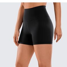 Black High Waisted Biker Shorts. Never Worn. Unable To Return, Missed The Cut Off Time. Size Small High Waist Solid Biker Shorts With Wide Waistband, Solid Color High Waist Biker Shorts With Wide Waistband, Solid High-waist Biker Shorts With Wide Waistband, Black Gym Bottoms With Wide Waistband, Black High Stretch Bottoms With Wide Waistband, Black Compressive Bottoms With Wide Waistband, Sporty Black Bottoms With Wide Waistband, Casual Black High Waist Athletic Shorts, Black High Waist Athletic Shorts For Gym