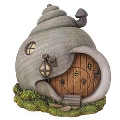 an image of a gnome's house with a door