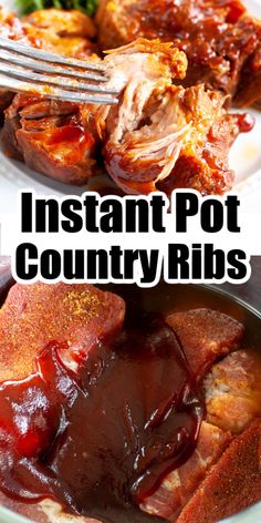 Ribs in an Instant Pot. Instant Pot Pork Ribs Recipe, Chicken Recipes Mexican, Instant Pot Country Style Ribs, Country Ribs Recipe, Instant Pot Ribs Recipe, Country Ribs, Boneless Pork Ribs, Boneless Ribs, Country Style Ribs