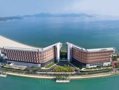 an artist's rendering of the new hotel and resort in hong kong, china