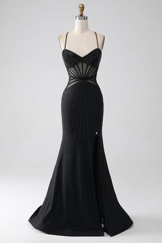 Prom Inspo, Prom 2024, Black Spaghetti, Black Spaghetti Strap, Prom Dress Inspiration, Senior Prom, Evening Dresses Cocktail, Dress Inspiration, Columbus Ohio