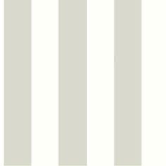 a white and grey striped wallpaper with vertical stripes