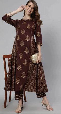 New Hijab Style, Biology Diagrams, Brown Suit, Image Poetry, Pakistani Dress, Brown Suits, Designer Dresses Casual, Pakistani Dress Design, Anarkali Dress