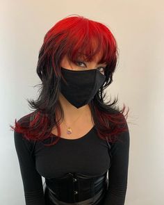 Cutie Pie Curls: Charming Hairstyles for Baby Girls Red Hairstyle, Red Hair Inspo, Cosplay Hair, Black Wig, Hair Dye Colors, Cut My Hair, Hair Inspiration Color, Long Red