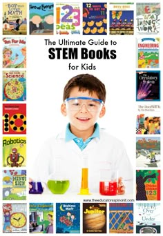 STEM Books for Children from The Educators' Spin On It Books About Science, Stem Books For Kids, Engineering Books, Stem Books, Books Ideas