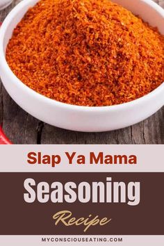 Balanced spicy seasoning mix Franks Red Hot Seasoning Powder Recipes, Slap Yo Mama Seasoning Recipe, Slap Your Mama Seasoning Recipe, Slap Ya Mama Seasoning Recipe, Spice Rub Recipes, Slap Ya Mama Seasoning, Fry Seasoning, Slap Ya Mama, Cajun Spice Mix