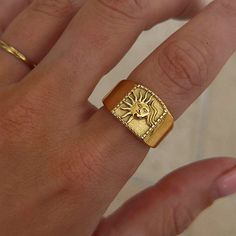 Sun Gold Ring | BOOGZEL CLOTHING – Boogzel Clothing Sun And Moon Jewelry Aesthetic, Mens Rings Gold, Gold Sun Jewelry, Gold Jewelry Men, Gold Jewelry Aesthetic Men, Men’s Gold Jewelry, Cool Gold Rings, Men’s Jewelry, Men Rings Aesthetic