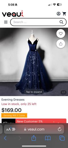 Evening Dresses, Dresses