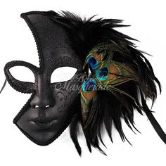 Beyond Masquerade Ball Party Masks Bulk ... Cardinal Outfit, Historical Halloween Costumes, Volto Mask, Bird Helmet, Bauta Mask, Peacock Mask, Masquerade Mask Black, Mask Masquerade Ball, Raven Mask