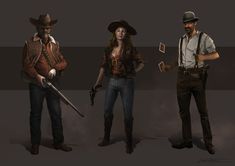 Magic Cowboy, Weird West, Dnd Inspiration, Baby Driver, Spaghetti Western, Weird Science, Red Dead, Western Art