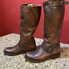 Beautiful Tall Frye Boots! Size 7. Slouch Boots, Frye Boots, Slouched Boots, Shoes Heels Boots, Shoes Women Heels, Heeled Boots, Shoes Heels, Size 7, Women Shoes