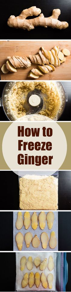 how to freeze ginger cookies in the oven with text overlay that reads, how to freeze ginger cookies