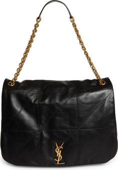 Saint Laurent Jamie 4.3 Patchwork Leather Tote | Nordstrom Luxury Quilted Bags For Work, 2024 Style, Trendy Accessories, Fashion Essentials, Lambskin Leather, Affordable Fashion, Ysl Bag, Leather Tote, Everyday Fashion