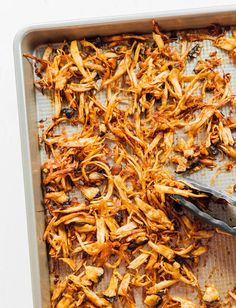 the food is being prepared and ready to be cooked in the oven or on the grill